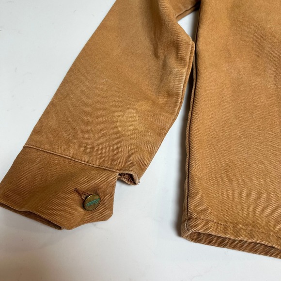 Pointer Brand LC King Brown Duck Canvas Chore Coat Made in USA Mens XS - Picture 7 of 16